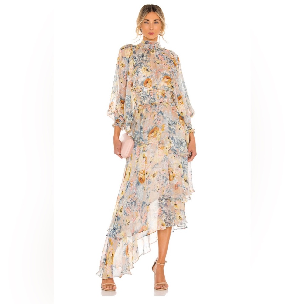 Elliatt Floral Maxi Dress - Multicolor